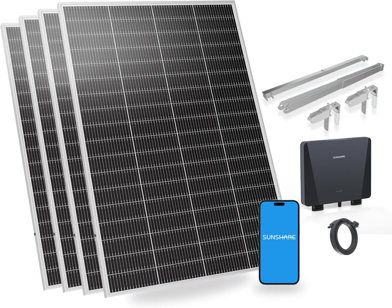 SUNSHARE Ray Lite 800W with bracket