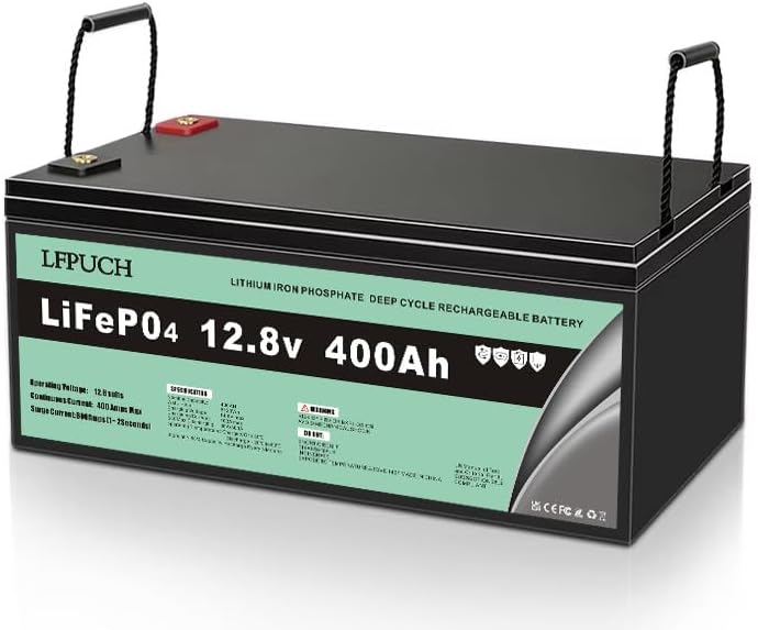 LiFePO4 12.8V 400Ah Lithium Leisure Battery