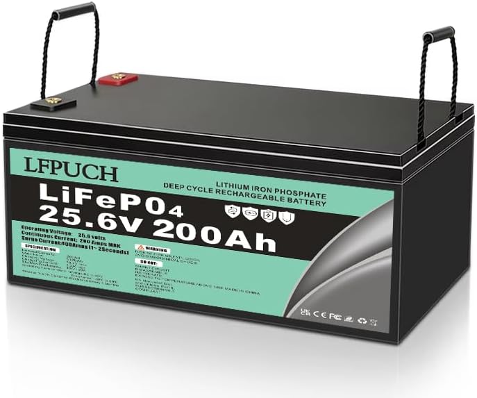 24V 200Ah LiFePO4