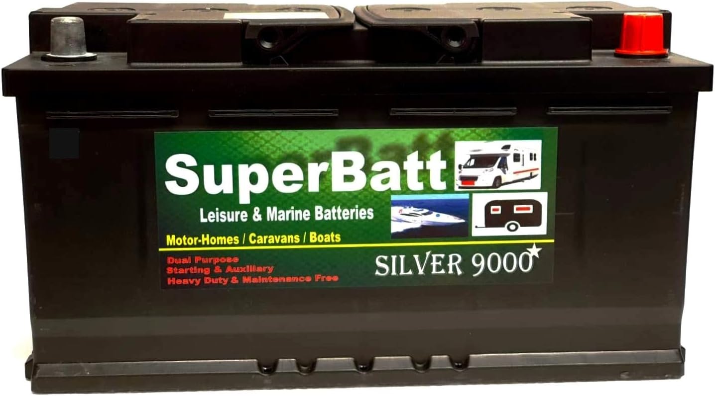 SuperBatt AGM 130Ah