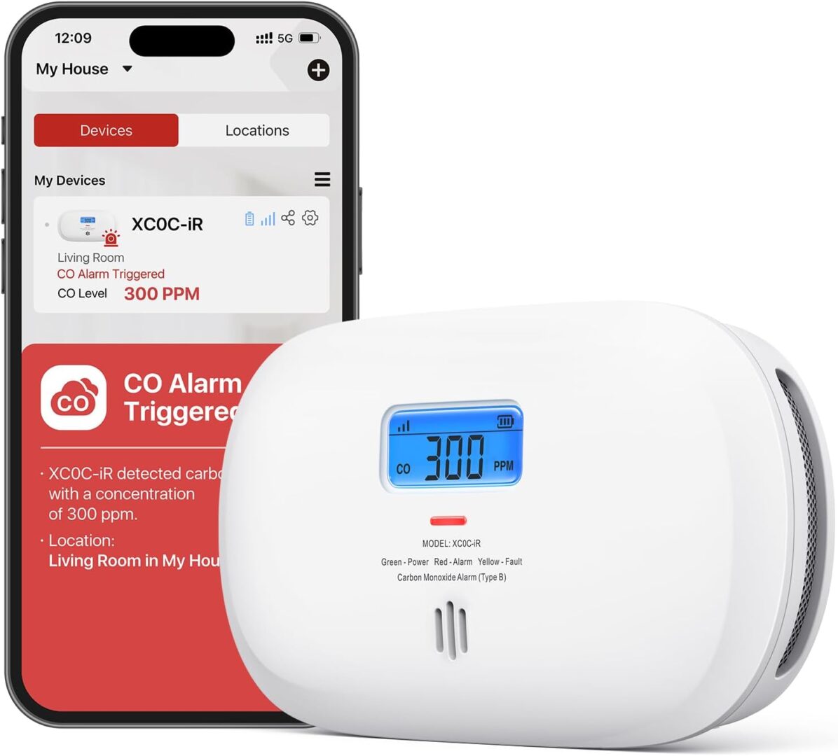 X-Sense Smart CO Detector