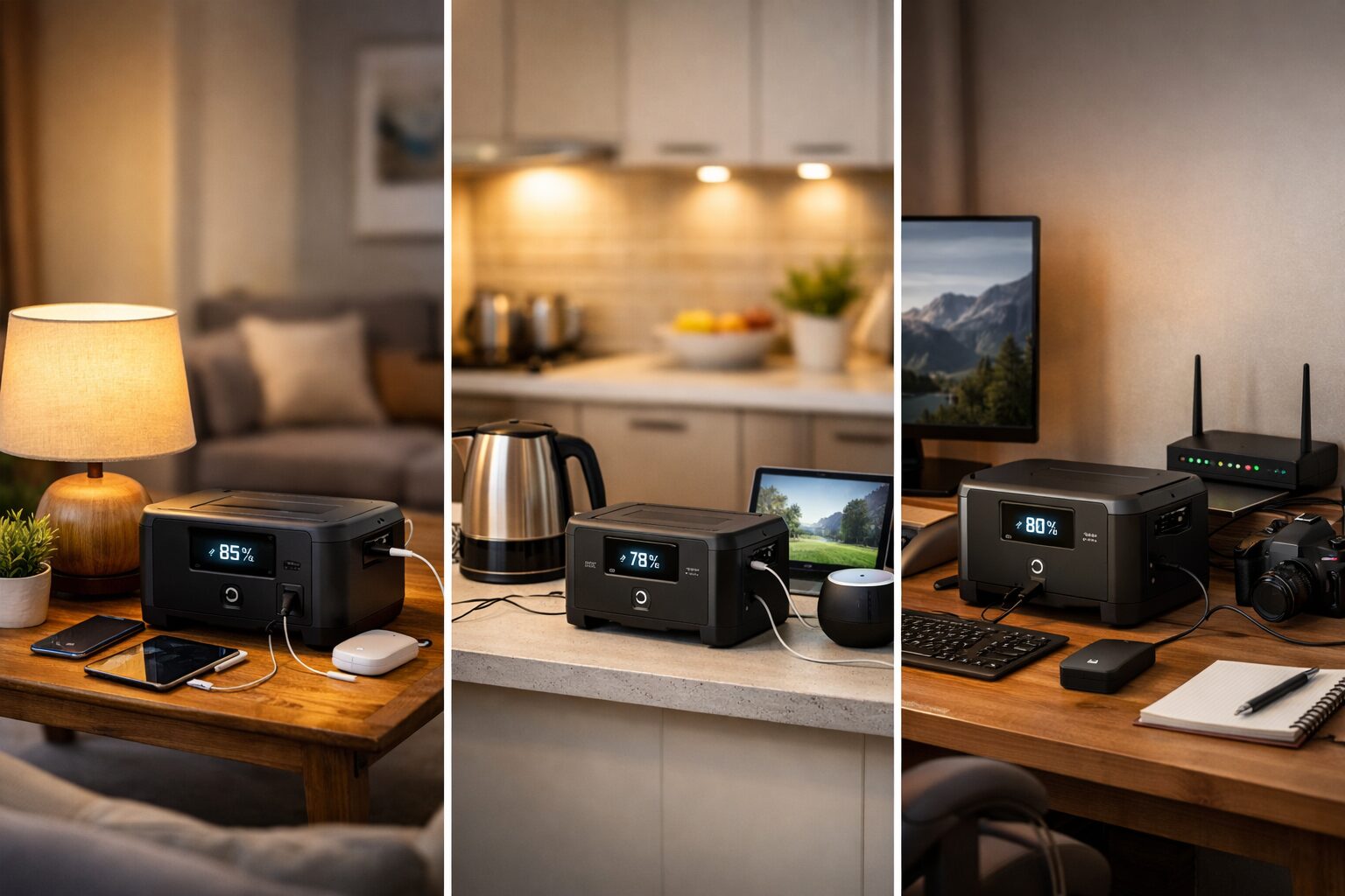 Portable power stations for UK home backup