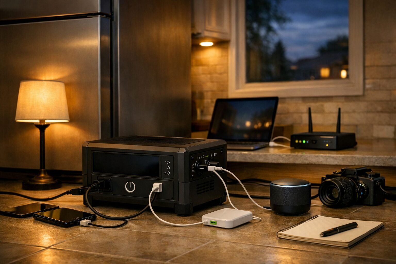 High capacity power stations for whole home backup
