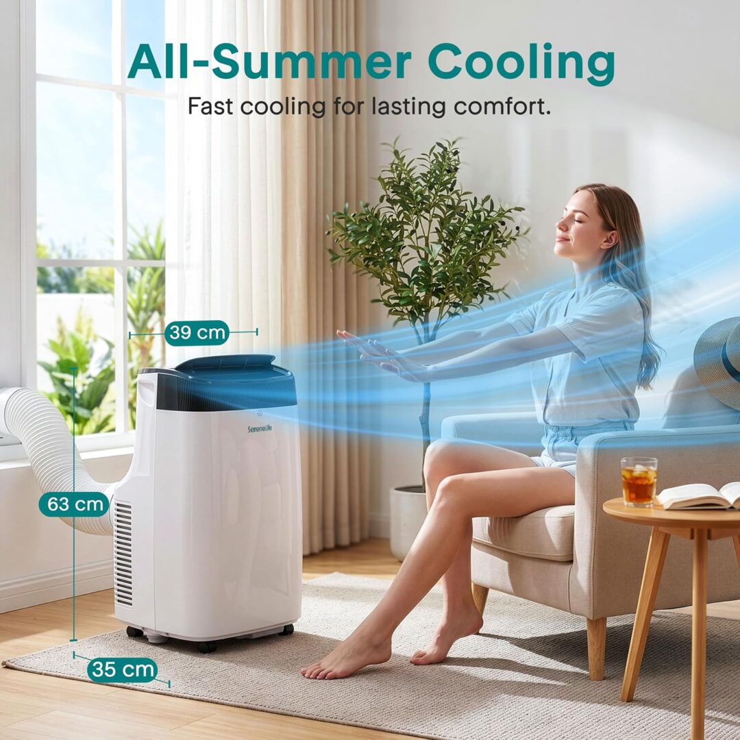 SereneLife 7000 BTU Portable AC