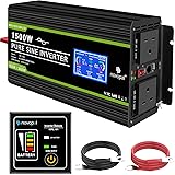NOVOPAL 1500W Pure Sine Wave Inverter 12V
