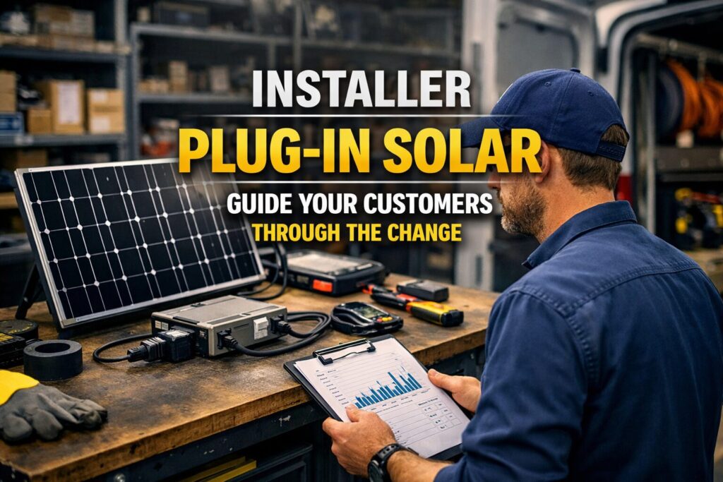 Plug-In Solar UK Installers Guide: What Your Customers Are Already Asking