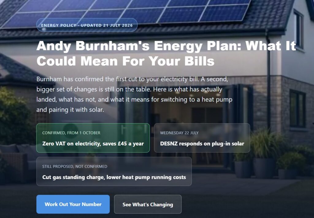 Andy Burnham's Energy Plan: Could You Be £947 Better Off?